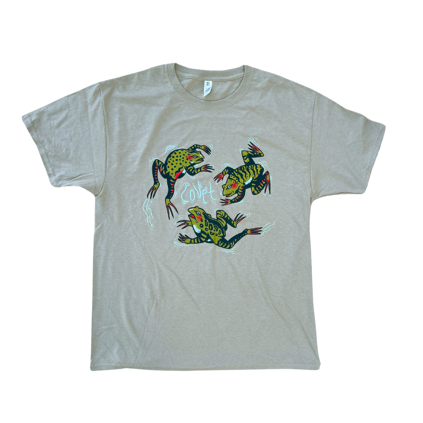 Three Green Frogs Tee